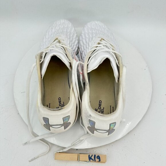 Under Armour Magnetico Clone Pro 2.0 Hybrid Men Size 10.5 3027541-100 White Shoe main image 6